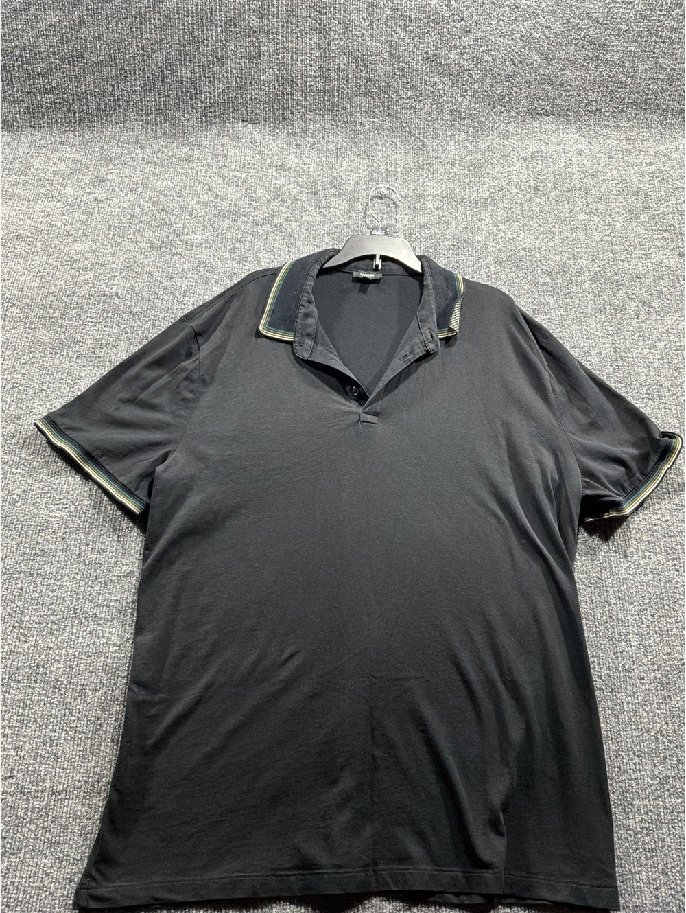 Express black polo shirt